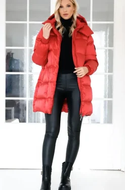 Monel - Lucie Boxy Mid - Bright Red