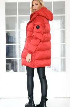 Monel - Lucie Boxy Mid - Bright Red
