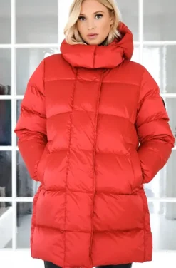 Monel - Lucie Boxy Mid - Bright Red