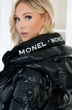 Monel - Val Cenis Long - Black Metallic