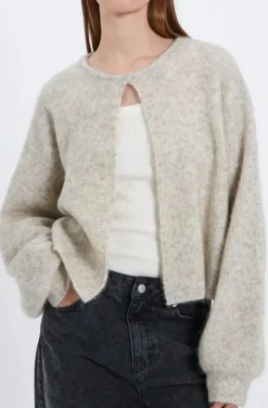 Norr - Hazina kint cardigan - Beige Melange