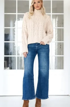 NORR - Thea Knit Top - Beige