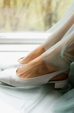Odare - Girona Ballerina Nappa Offwhite