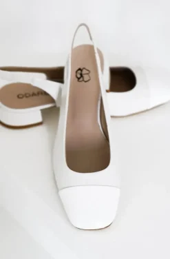 Odare - Girona Ballerina Nappa Offwhite
