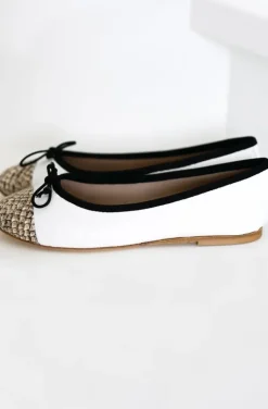 Odare - Valencia Ballerina Offwhite Roccia