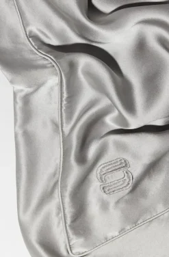 Our New Routine - Silk Pillowcase 002 Light Grey