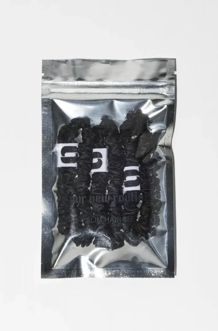 Our New Routine - Slim Hair Ties Black