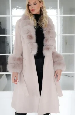 Plain Vanilla - Amazing coat with Faux for Details - Sand