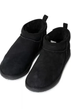 Shepherd of Sweden - Dam Kim Låga Fårskinnsboots Svart