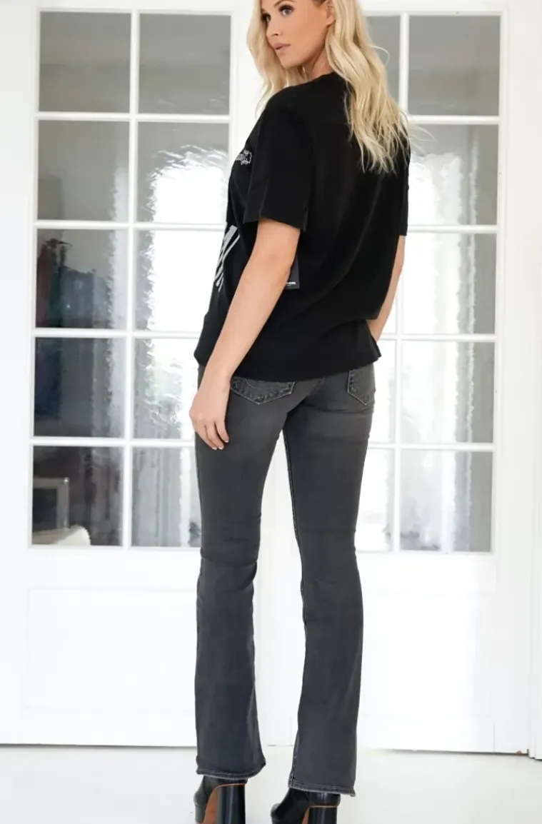 True Religion - Crackle Vintage Tee - Jet Black