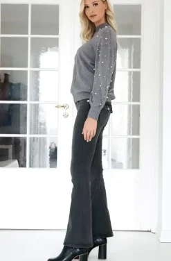 True Religion - Joey low rise Bootcut - Charcoal