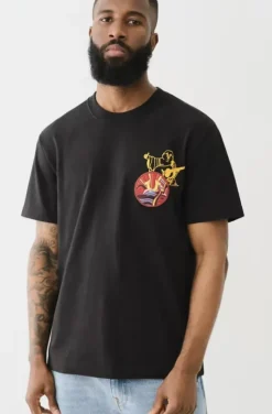 True Religion - Patch Short Sleeve Tee - Black