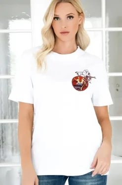True Religion - Patch Short Sleeve Tee - White