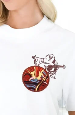 True Religion - Patch Short Sleeve Tee - White