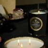 Voluspa - 3 Wick Tin Candle 40 tim Crisp Champagne