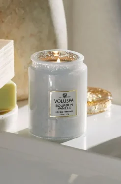 Voluspa - Bourbon Vanille Small Jar Candle