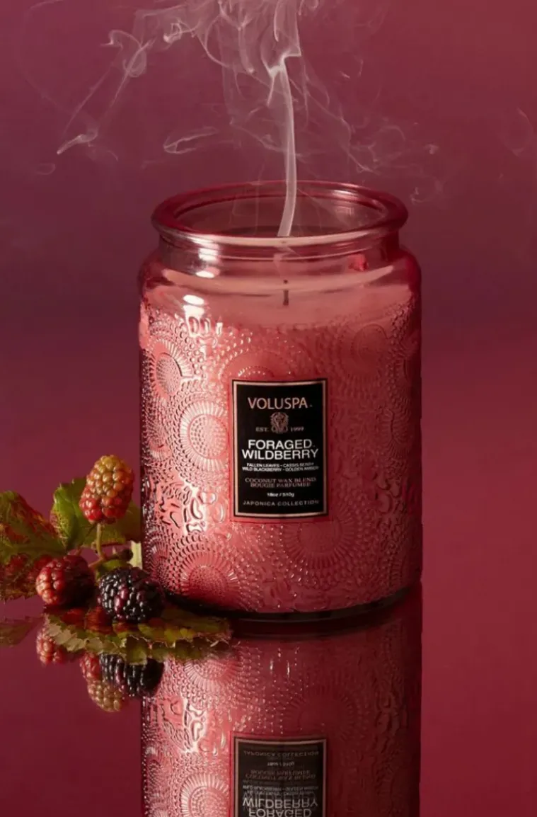 Voluspa - Foraged Wildberry Large Jar Candle