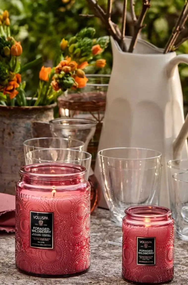Voluspa - Foraged Wildberry Small Jar Candle