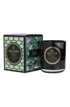 Voluspa - French Linen Boxed Candle