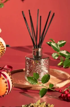 Voluspa - Gilt Pomander & Hinoki Reed Diffuser 100ml