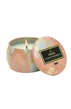 Voluspa - Kalahari Watermelon Mini Decorative Tin Candle