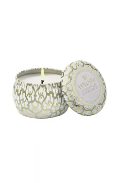 Voluspa - Mini Tin Candle 25tim - Eucalyptus & White Sage