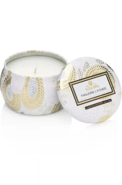 VOLUSPA - PANJORE LYCHEE MINI DECORATIVE TIN CANDLE