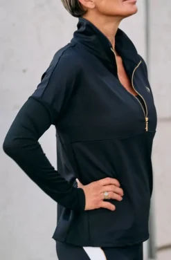 Wallderinska - Edge Half Zip Träningströja